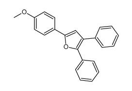 5-(4-methoxyphenyl)-2,3-diphenylfuran Structure