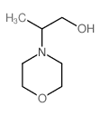 2-Morpholin-4-ylpropan-1-ol structure