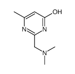 2-[(dimethylamino)methyl]-6-methyl-1H-pyrimidin-4-one Structure