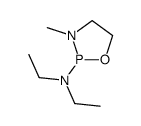 N,N-diethyl-3-methyl-1,3,2-oxazaphospholidin-2-amine Structure