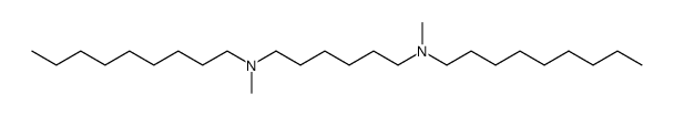 N1,N6-dimethyl-N1,N6-dinonylhexane-1,6-diamine Structure