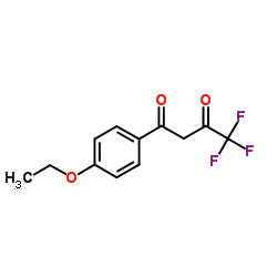 1-(4-ethoxyphenyl)-4,4,4-trifluorobutane-1,3-dione Structure