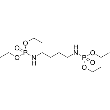 [4-(Diethoxy-phosphorylamino)-butyl]-phosphoramidic acid diethyl ester Structure