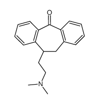 10-(2-dimethylaminoethyl)-10,11-dihydro-5H-dibenzo[a,d]cyclohepten-5-one Structure
