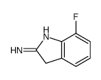 3H-Indol-2-amine,7-fluoro-(9CI)结构式