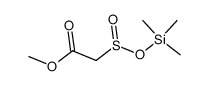 methyl 2-(((trimethylsilyl)oxy)sulfinyl)acetate Structure