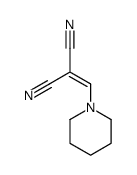 2-(piperidin-1-ylmethylidene)propanedinitrile Structure