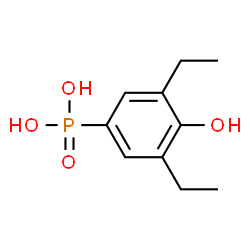 Phosphonic acid, (3,5-diethyl-4-hydroxyphenyl)- (9CI) Structure