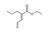 ethyl (E)-2-propylpenta-2,4-dienoate Structure