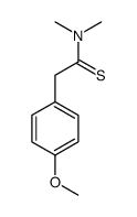 Benzeneethanethioamide,4-methoxy-N,N-dimethyl- picture