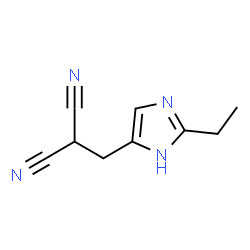 Propanedinitrile,[(2-ethyl-1H-imidazol-4-yl)methyl]- (9CI) Structure