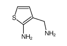 3-Thiophenemethanamine,2-amino-(9CI)结构式