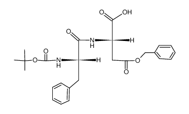 BocPhe-(γ-BnO)Asp-OH Structure