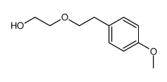 2-[2-(4-methoxyphenyl)ethoxy]ethanol结构式