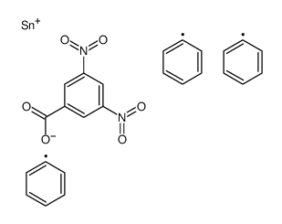 triphenylstannyl 3,5-dinitrobenzoate Structure