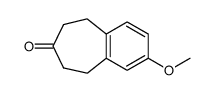 2-methoxy-6,7,8,9-tetrahydro-5H-benzo[a]cyclohepten-7-one结构式