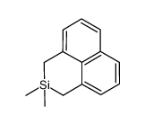 2,2-dimethyl-2,3-dihydro-2-silaphenalene结构式