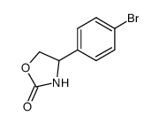 4-(4-Bromo-phenyl)-oxazolidin-2-one structure