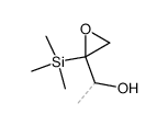 1-(2-(trimethylsilyl)oxiran-2-yl)ethan-1-ol结构式