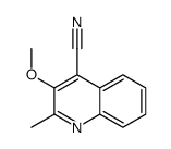 Cinchoninonitrile,3-methoxy-2-methyl- (4CI)结构式