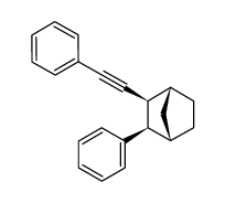 (1S,2R,3S,4R)-2-phenyl-3-(phenylethynyl)bicyclo[2.2.1]heptane结构式