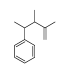 (1,2,3-trimethylbut-3-enyl)benzene结构式