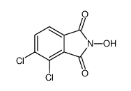 4,5-dichloro-2-hydroxy-isoindoline-1,3-dione结构式