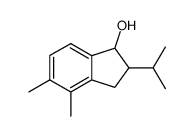 2-Isopropyl-4,5-dimethyl-indan-1-ol结构式