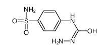 1-amino-3-(4-sulfamoylphenyl)urea结构式