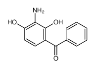 (3-amino-2,4-dihydroxyphenyl)-phenylmethanone结构式