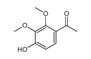 Ethanone, 1-(4-hydroxy-2,3-dimethoxyphenyl)结构式