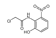 chloro-acetic acid-(2-hydroxy-6-nitro-anilide) Structure