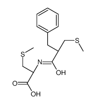 (2R)-2-[(2-benzyl-3-methylsulfanylpropanoyl)amino]-3-methylsulfanylpropanoic acid结构式