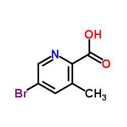 5-Bromo-2-carboxy-3-methylpyridine picture