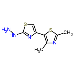 (2',4'-DIMETHYL-[4,5']BITHIAZOLYL-2-YL)-HYDRAZINE structure