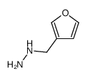 1-((呋喃-3-基)甲基)肼结构式