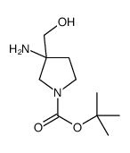 1-Boc-3-氨基-3-(羟甲基)吡咯烷图片