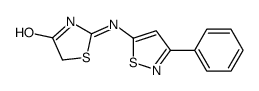 2-[(3-phenyl-1,2-thiazol-5-yl)amino]-1,3-thiazol-4-one Structure