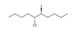 Decane, 5-chloro-6-iodo-, (5R,6S)-rel Structure