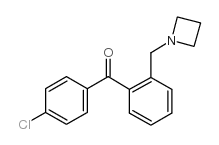2-AZETIDINOMETHYL-4'-CHLOROBENZOPHENONE Structure