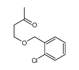 4-[(2-chlorophenyl)methoxy]butan-2-one Structure