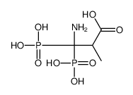 3-amino-2-methyl-3,3-diphosphonopropanoic acid Structure