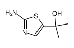 2-(2-aminothiazol-5-yl) propan-2-ol结构式