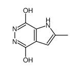 1H-Pyrrolo[2,3-d]pyridazine-4,7-dione,5,6-dihydro-2-methyl-(9CI)结构式