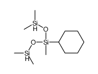 cyclohexyl-bis(dimethylsilyloxy)-methylsilane结构式