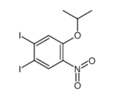 1,2-diiodo-4-nitro-5-propan-2-yloxybenzene Structure