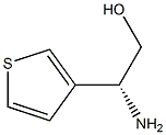 (2R)-2-AMINO-2-(3-THIENYL)ETHAN-1-OL结构式