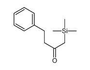 4-phenyl-1-trimethylsilylbutan-2-one结构式