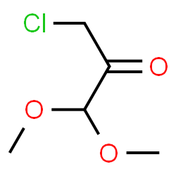 2-Propanone,3-chloro-1,1-dimethoxy-结构式