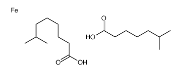 (isononanoato-O)(isooctanoato-O)iron Structure